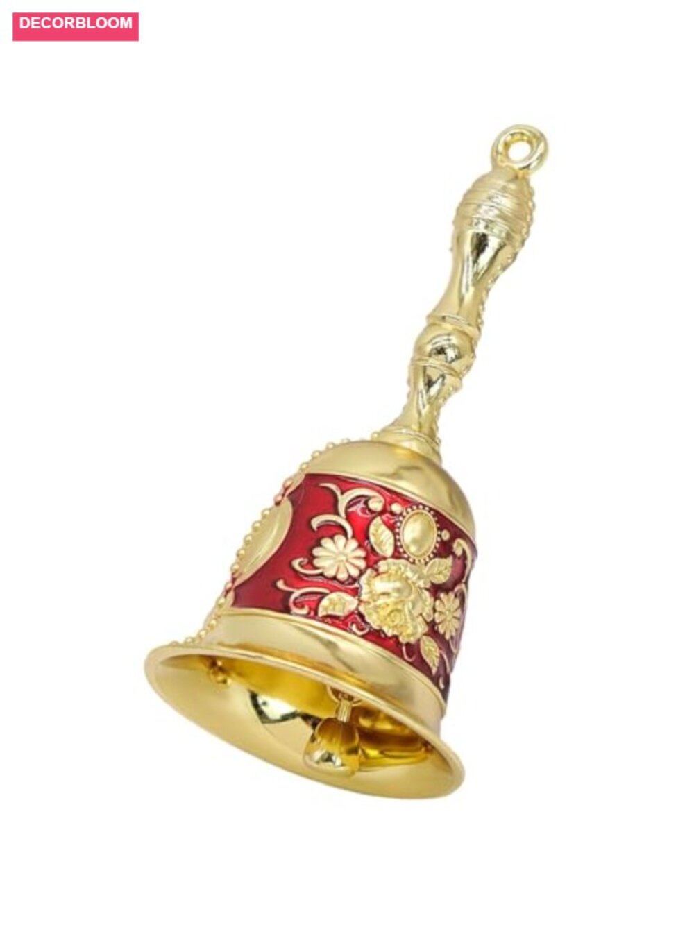 Zinc Alloy Hand Bell Vintage Handbell for Wedding Service